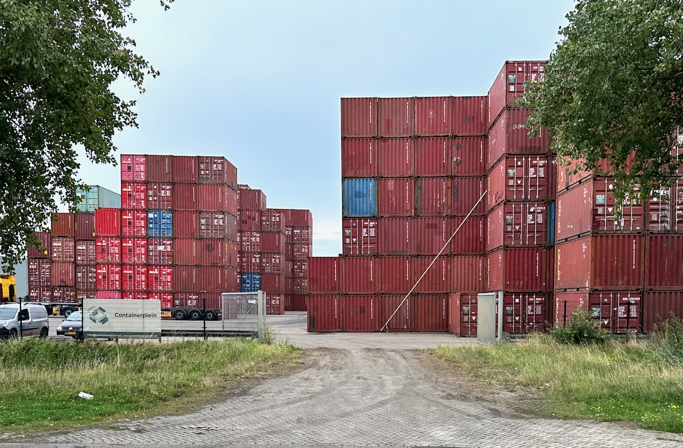 Containerplein Empty Depot Moerdijk 2